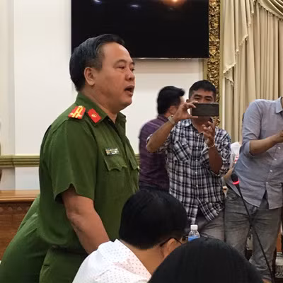 Thượng tá Nguyễn Quốc Hải cho biết đã đủ điều kiện để khởi tố vụ án.