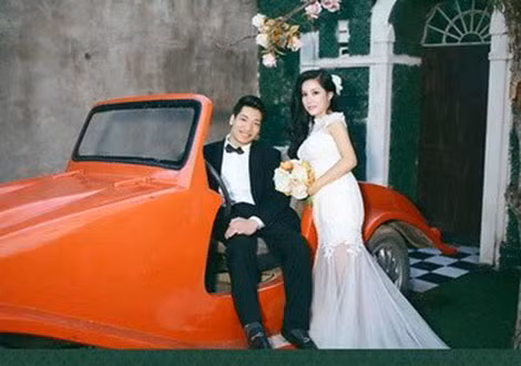 Ảnh cưới của Tạ Duy Anh.