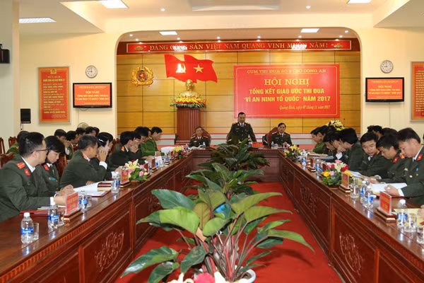 Hội nghị tổng kết phong trào thi đua Cụm số 5, Bộ Công an.