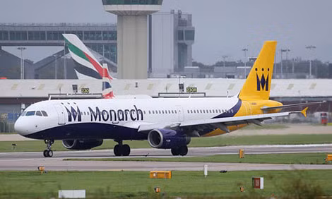 34 chiếc máy bay của Monarch Airlines sẽ được phân bổ cho 16 hãng hàng không khác.