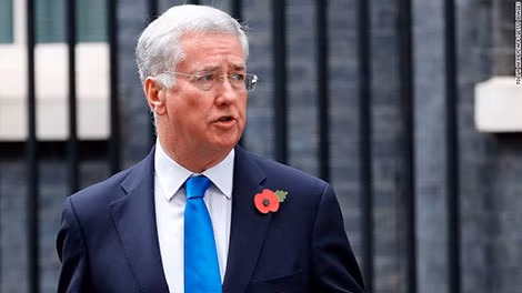 Cựu Bộ trưởng Quốc phòng Michael Fallon.
