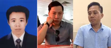 Các đối tượng Nhâm Hoàng Nghĩa, Nguyễn Thanh Tùng, Tô Văn Tập.