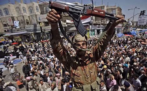 Phiến quân Houthi. Ảnh: Middle East Confidential.