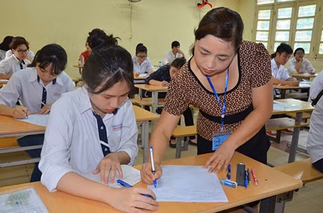 Học sinh hoang mang, giáo viên lo lắng về đề thi minh họa năm 2018