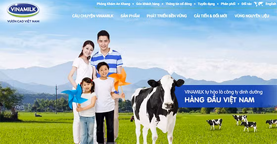 Vinamilk là doanh nghiệp sữa hàng đầu Việt Nam.