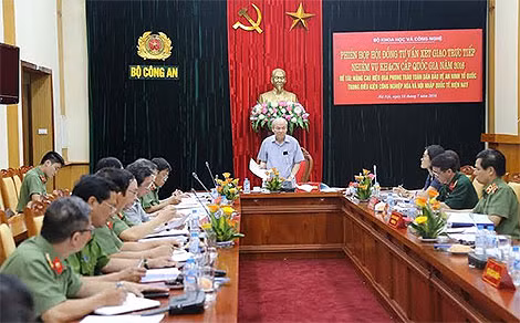 Toàn cảnh phiên họp Hội đồng Tư vấn.
