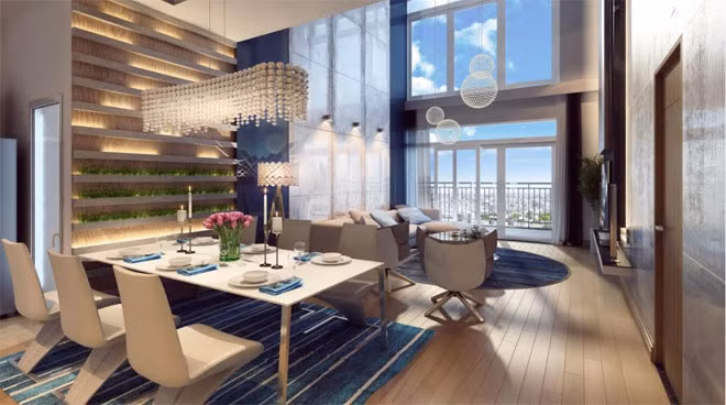 Không gian 1 căn hộ thông tầng duplex tại The Arcadia – Vinhomes Gardenia với cửa sổ rộng lớn, mở ra một khoảng trời thoáng đãng. Không gian 1 căn hộ thông tầng duplex tại The Arcadia – Vinhomes Gardenia với cửa sổ rộng lớn, mở ra một khoảng trời thoáng đãng.