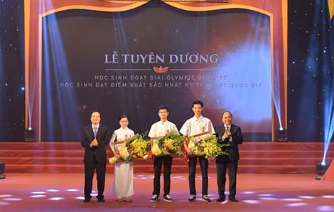 Lễ tuyên dương học sinh đoạt giải Olympic quốc tế năm 2016