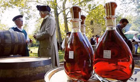 Điểm sản xuất rượu của George Washington tại bang Virginia, năm 2007.