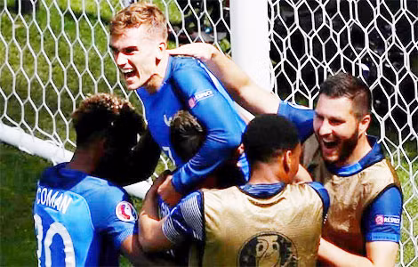 Griezmann đang là người cứu rỗi đội tuyển Pháp.