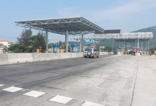 Trạm thu phí Phước Tượng-Phú Gia.