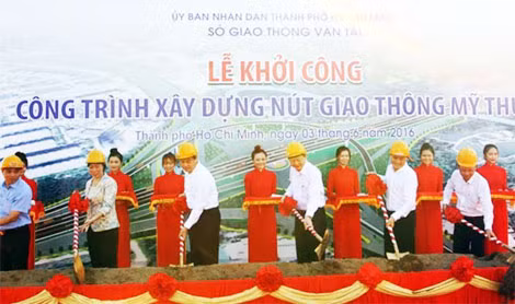 Khởi công xây dựng cầu vượt, hầm chui nút giao thông Mỹ Thủy