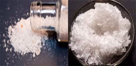 Muối tắm và đá mà thành phần hóa học chứa cathinone, mephedrone tạo nên chứng ảo giác khiến không ít dân chơi đã phải bỏ mạng vì rơi vào tình trạng "nhảy lầu".