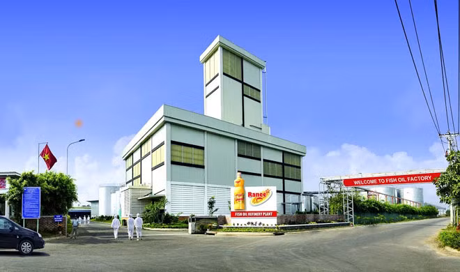 Nhà máy tinh luyện dầu ăn cao cấp Ranee (thuộc Cụm công nghiệp Vàm Cống) của Tập đoàn Sao Mai.