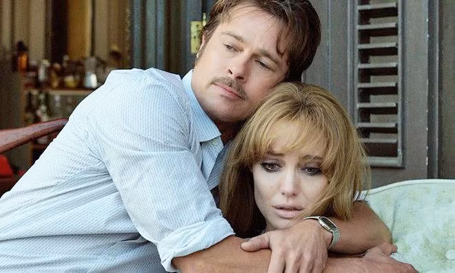 Brad Pitt và Angela Jollie trong bộ phim By the Sea.