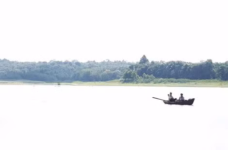 Hồ nước Kim Long (huyện Châu Đức) nơi Tân bị chết đuối.