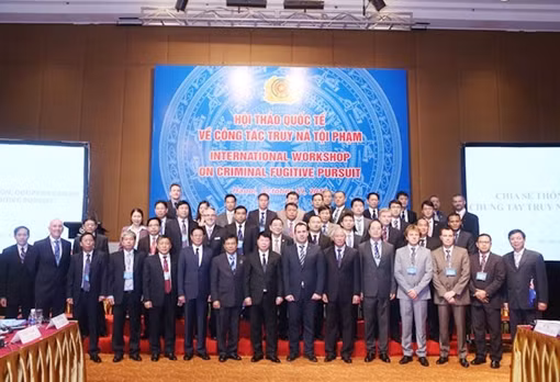 Hội thảo quốc tế về công tác truy nã tội phạm