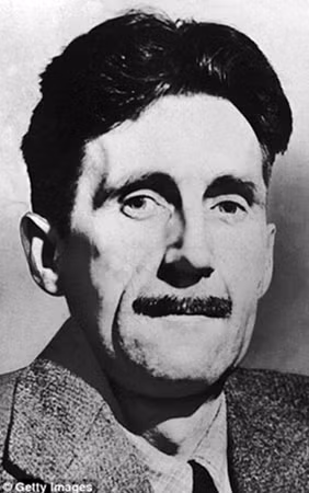 Nhà văn Anh George Orwell.