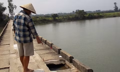 Hiện trường vụ tai nạn thương tâm. Ảnh: CA TP HCM