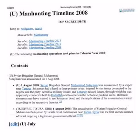 Ảnh chụp màn hình từ Intellipedia. Ảnh chụp màn hình từ Intellipedia.