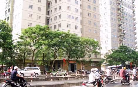 Có một căn hộ vẫn là giấc mơ xa vời đối với nhiều người. Ảnh: Thiện Hoàng.