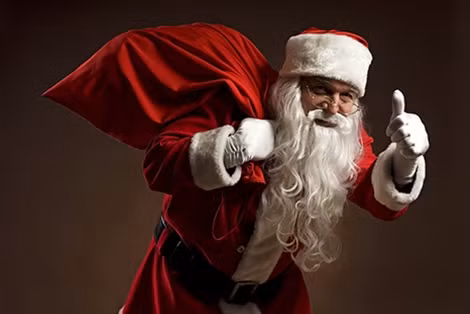 Ông già Noel - hiện thân của Thánh Nicholas.