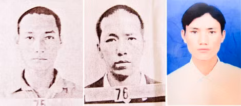 Bị can Giàng Seo Bàn và Dương Văn Của và Giàng Seo Sáng. Bị can Giàng Seo Bàn và Dương Văn Của và Giàng Seo Sáng.