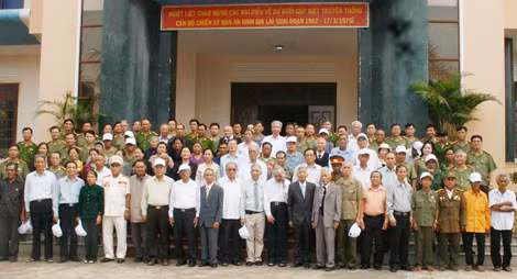 Những cán bộ Công an ở các tỉnh Tây Nguyên trong thời kỳ chống Mỹ cứu nước.