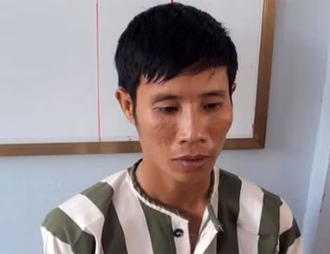 Nguyễn Thái Huỳnh tại cơ quan điều tra.