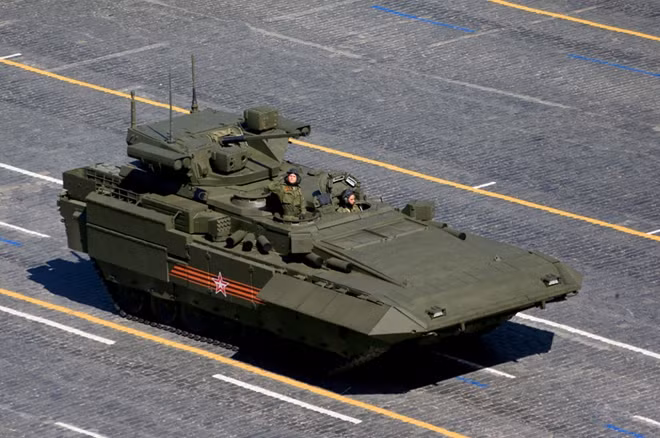 Pháo tự hành và xe chiến đấu bộ binh được chế tạo trên khung gầm Armata