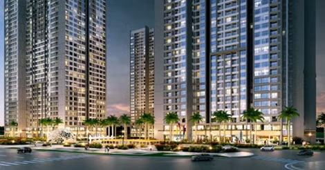 Khối đế của 4 tòa tháp thuộc dự án Park Hill PREMIUM từ Park 9 đến Park 12, các căn shophouse thừa hưởng toàn bộ thiết kế, cảnh quan và tiện ích đẳng cấp của dự án.