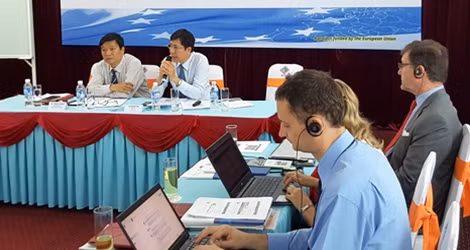 Có khá nhiều chuyên gia nước ngoài cùng tham gia hội thảo ngày 27/4.