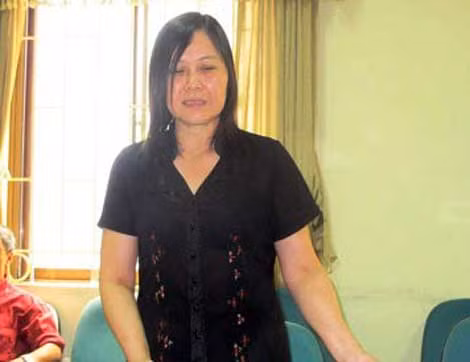 Bị can Trương Thị Yến.