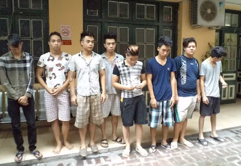 8 đối tượng bị khởi tố, bắt giữ.