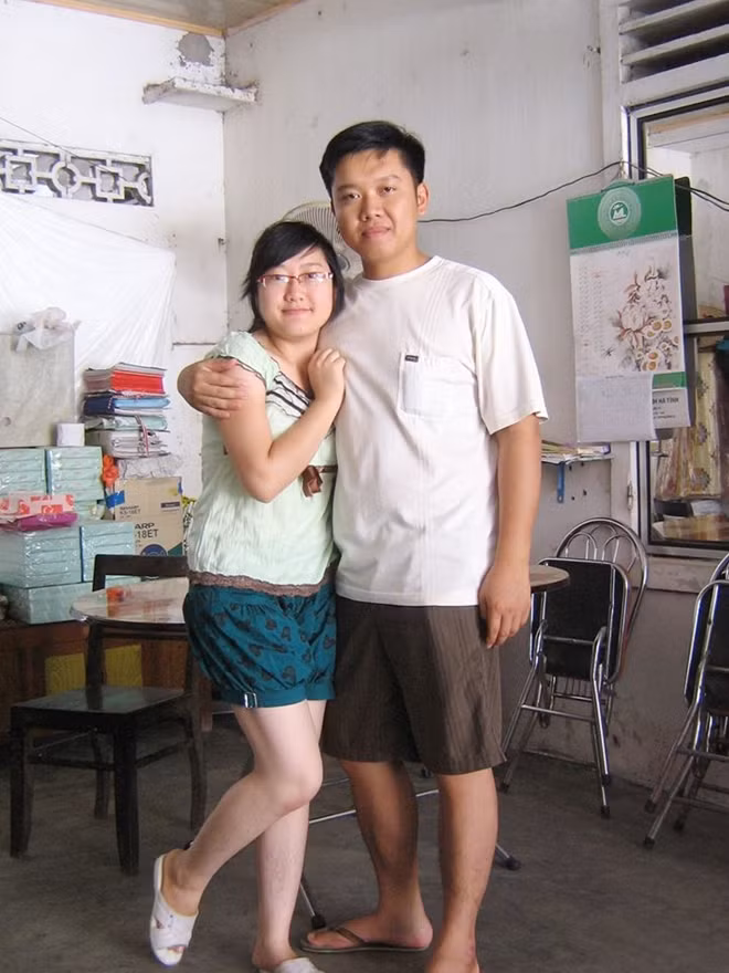 Huyền Trâm và anh trai