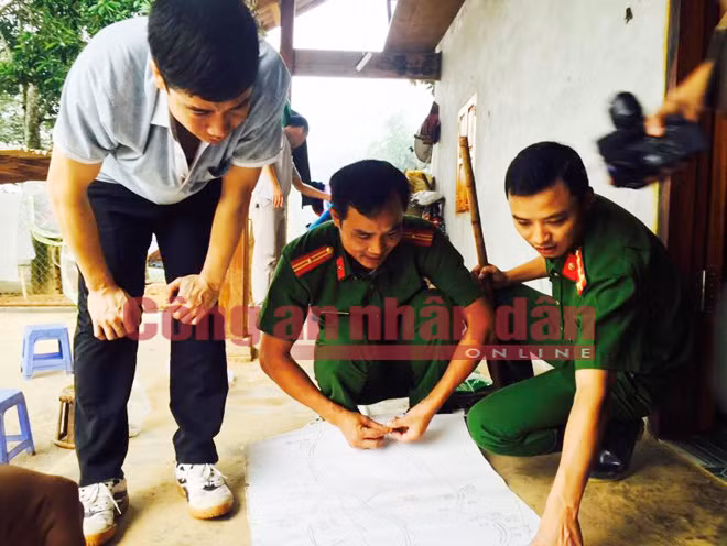 Lực lượng Công an lên phương án truy bắt đối tượng.