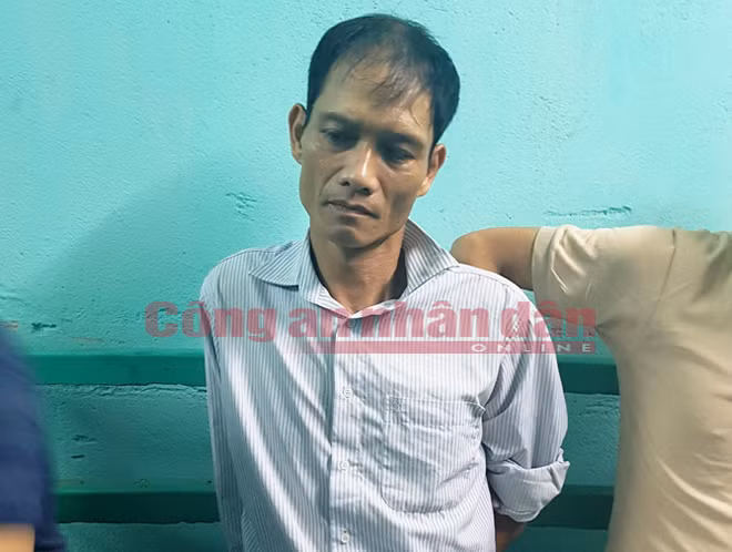 Doãn Trung Dũng khi bị bắt.