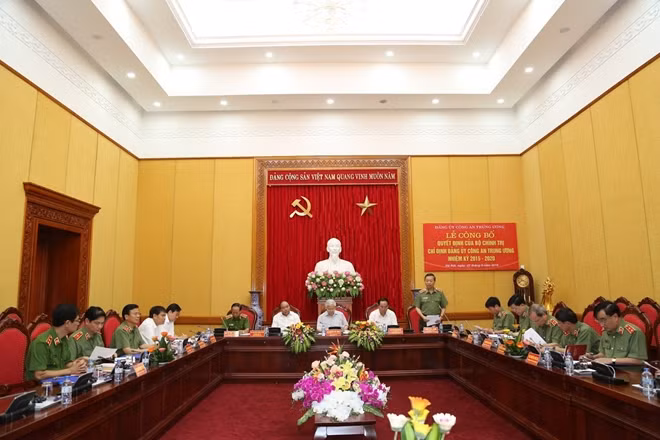 Tổng Bí thư lần đầu tham gia Đảng ủy Công an Trung ương ảnh 4