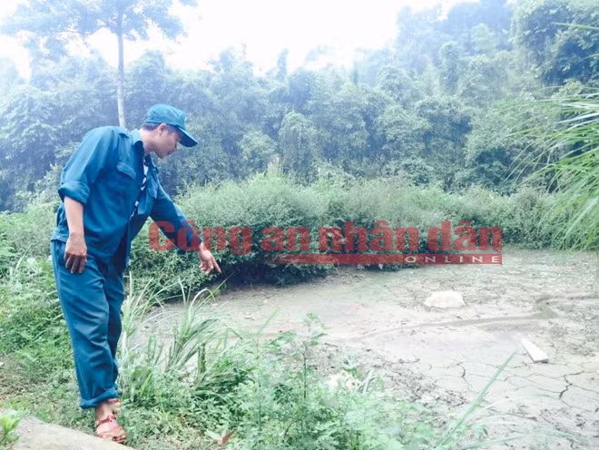 Vị trí tên Lở dìm xác chị Mẩy. Vị trí tên Lở dìm xác chị Mẩy.