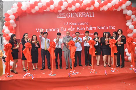 Lễ khai trương văn phòng tư vấn bảo hiểm nhân thọ Generali.
