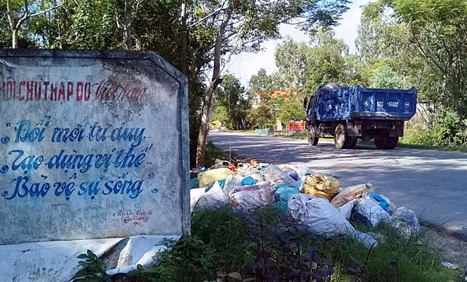 Rác thải bủa vây nhiều khu dân cư trên địa bàn tỉnh Quảng Nam.