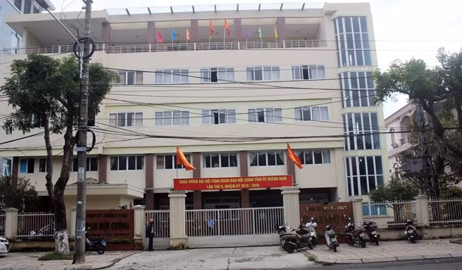 Trụ sở Ủy ban Kiểm tra Tỉnh ủy Quảng Nam, nơi phát hiện ông Th. tử vong.