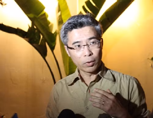 TS Đặng Hoàng Giang chia sẻ về mục đích của buổi tọa đàm.