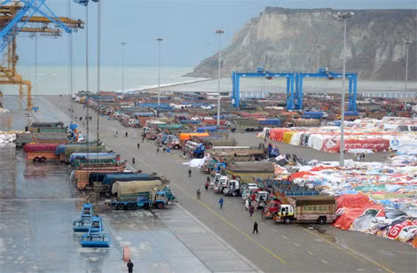 Hải cảng Gwadar là một trong những hạng mục trọng yếu của tổng dự án CPEC trị giá 46 tỉ USD.