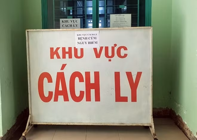 Khu vực cách ly ở Bệnh viện Bệnh Nhiệt đới Khánh Hòa