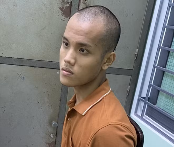 Lê Đại Hùng và Trần Minh Nam sau khi bị bắt giữ