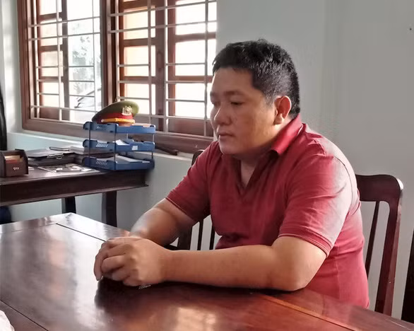 Bị can Võ Duy Đô - Đối tượng cầm lái ô tô khi đã uống rượu bia và không có giấy phép lái xe gây ra tai nạn thảm khốc khiến 4 người chết, 3 người bị thương. Ảnh : Hồ Lưu