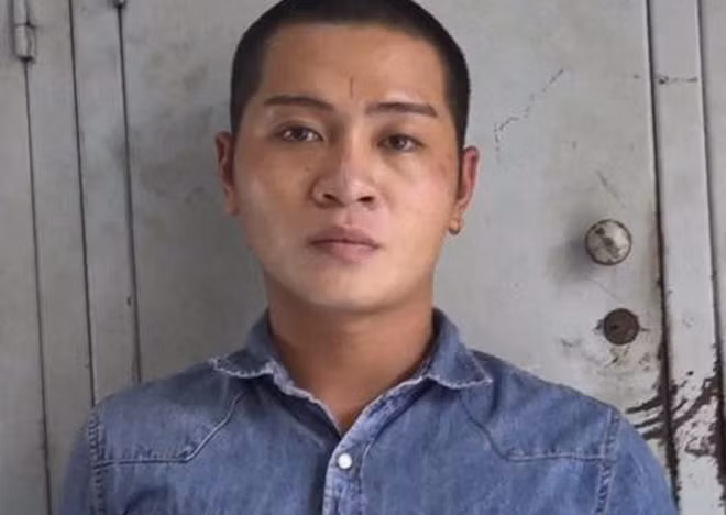 Đối tượng Hà Quốc Trường tại Công an TP Nha Trang