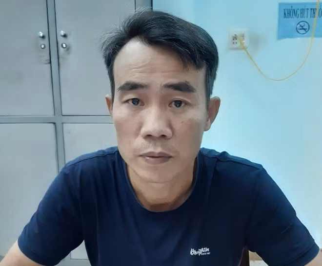 Đối tượng Phạm Quốc Dũng tại Cơ quan CSĐT Công an huyện Đông Hòa