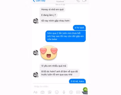 Một trong nhiều đoạn "chat" mà theo chị Minh Li là hoàn toàn bịa đặt.